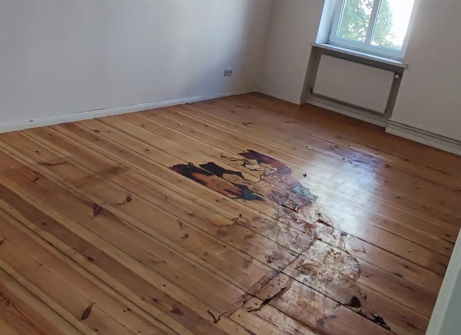 Reinigung des Ortes einer verstorbenen Person